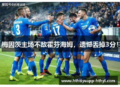 梅因茨主场不敌霍芬海姆，遗憾丢掉3分！